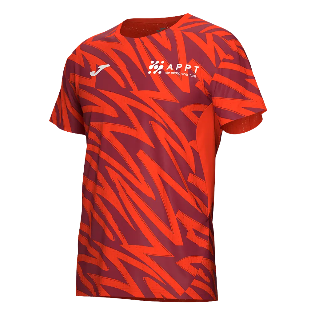 Camiseta Joma Asia Pacific Padel Tour Roja 2026