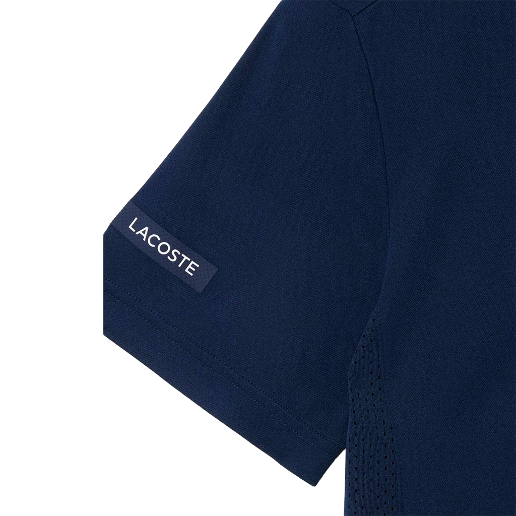 Camiseta Lacoste Novak Djokovic Regular fit Azul Marino 2026 - Image 2