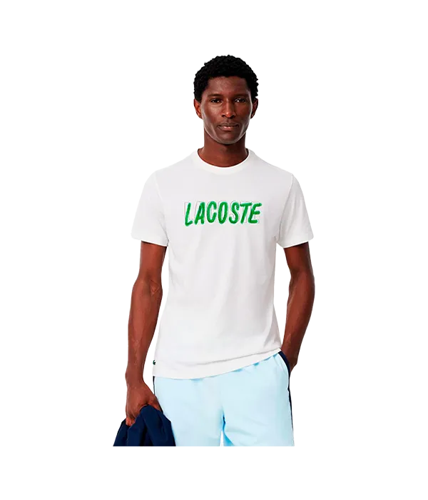Camiseta Lacoste Ultra Dry Blanco 2025 - Image 2