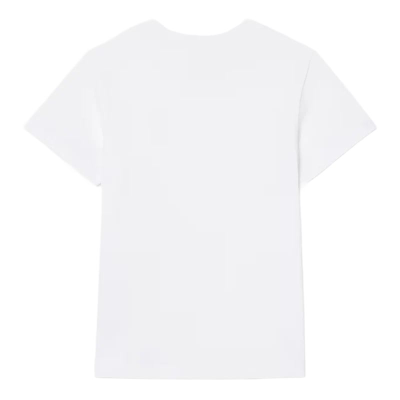 Camiseta Lacoste Ultra Dry Blanco Junior - Image 2
