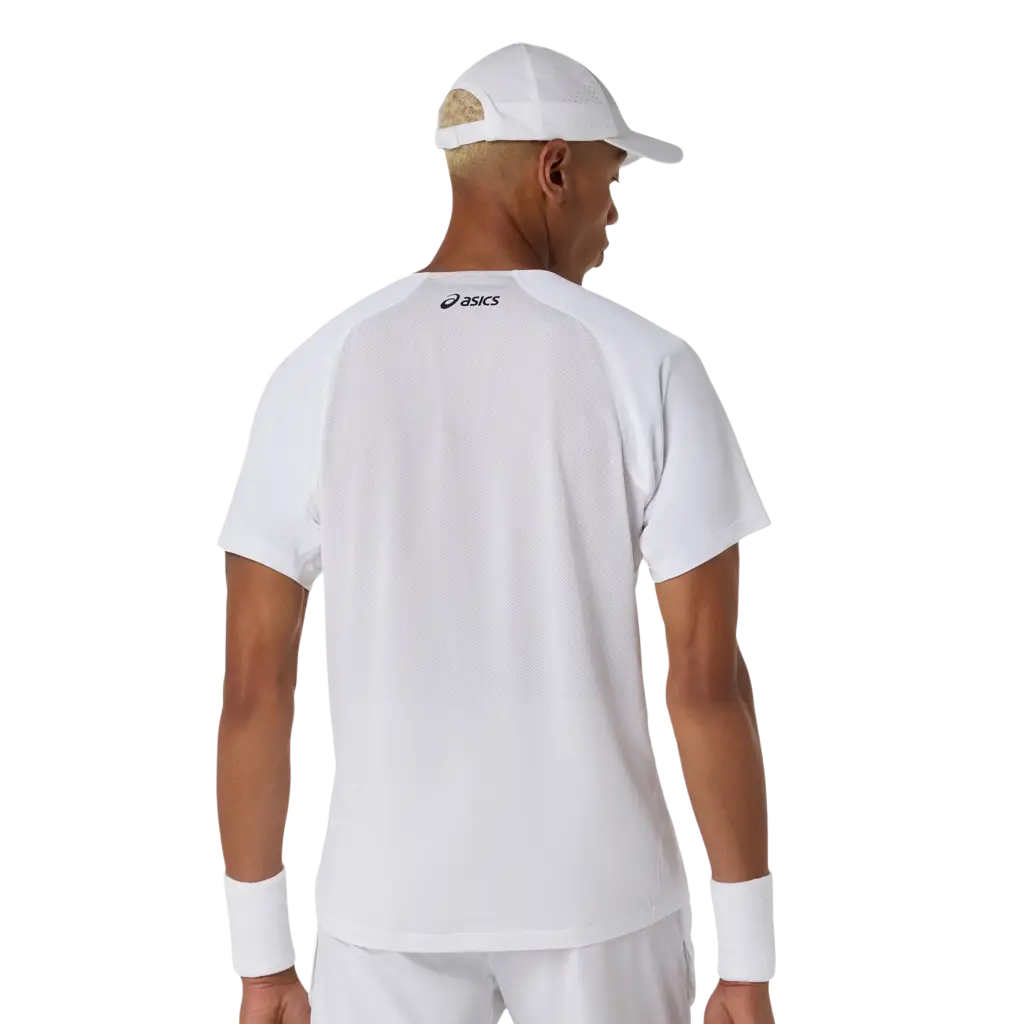 Camiseta Asics Match SS Top Brillant White - Image 3