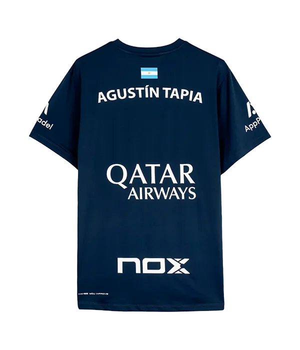 Camiseta Nox Azul Agustín Tapia - Image 2