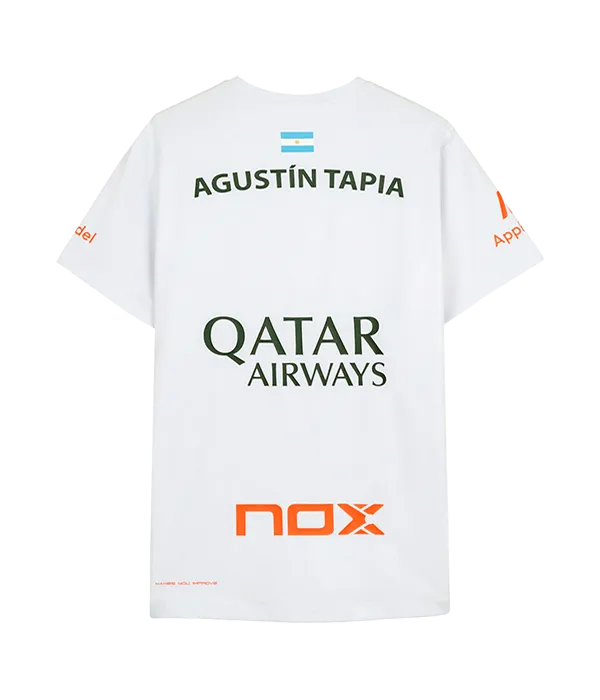 Camiseta Nox Blanca Agustín Tapia - Image 2