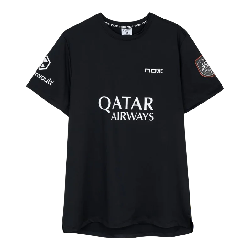 Camiseta NOX Sponsors AT10 Black 2026 A. Tapia - Image 2