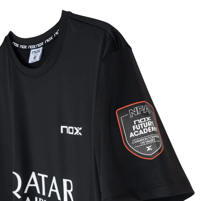 Camiseta NOX Sponsors AT10 Black 2026 A. Tapia - Image 3