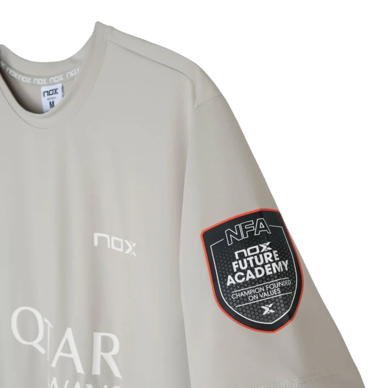 Camiseta NOX Sponsors AT10 Light Grey 2026 A. Tapia - Image 3