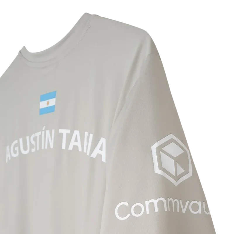 Camiseta NOX Sponsors AT10 Light Grey 2026 A. Tapia - Image 4