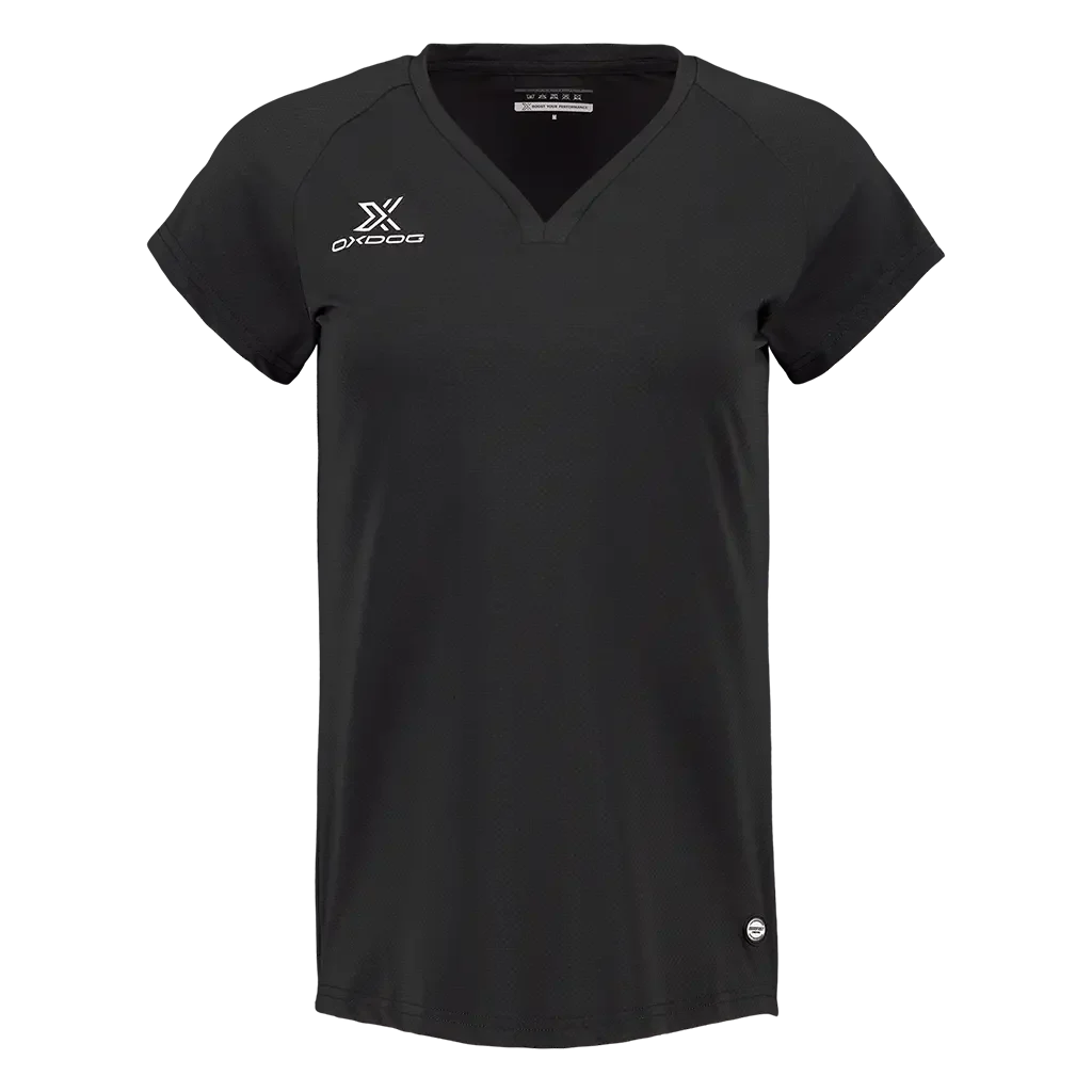 Camiseta Oxdog Delta Mujer Negro 2025