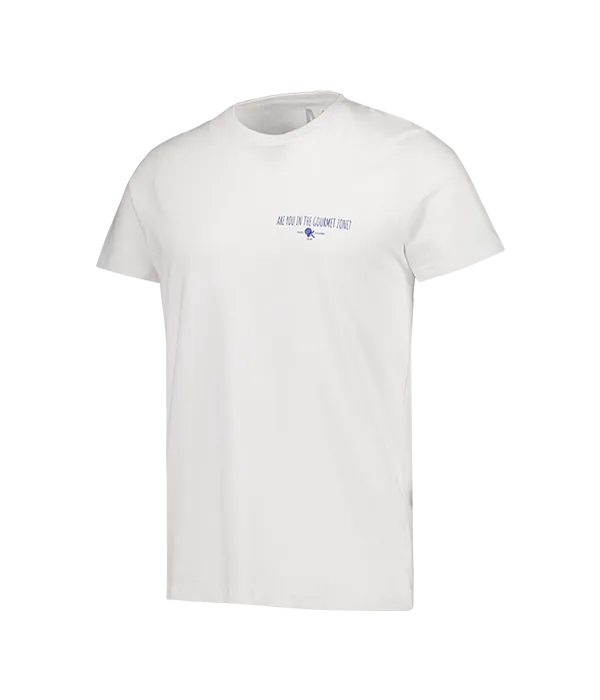 Camiseta Padel Team Gourmet algodón blanca - Image 2