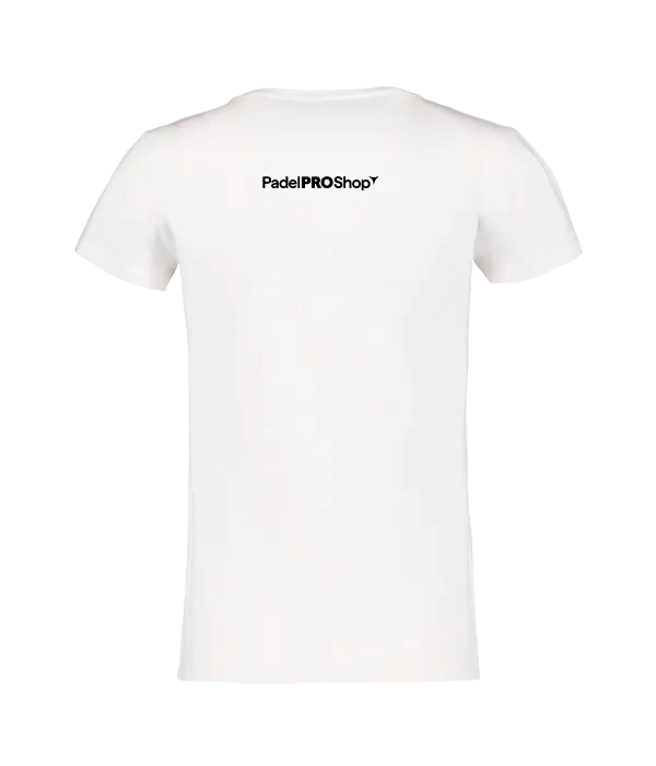Camiseta algodón mujer PadelPROShop blanca  - Image 3