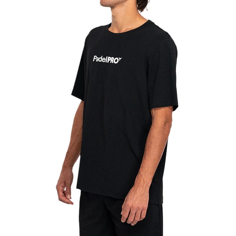 Camiseta Pro Basic PadelPRO Negra - Image 3