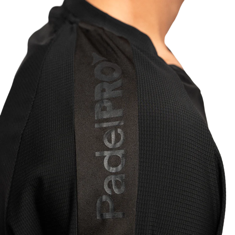 Camiseta Pro Elite PadelPRO Negra - Image 6