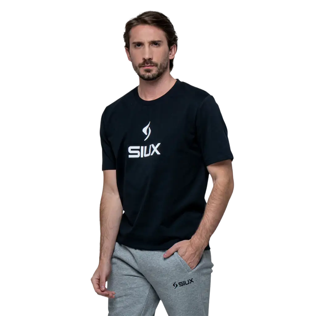 Camiseta Siux Basic 2026 Negra - Image 2