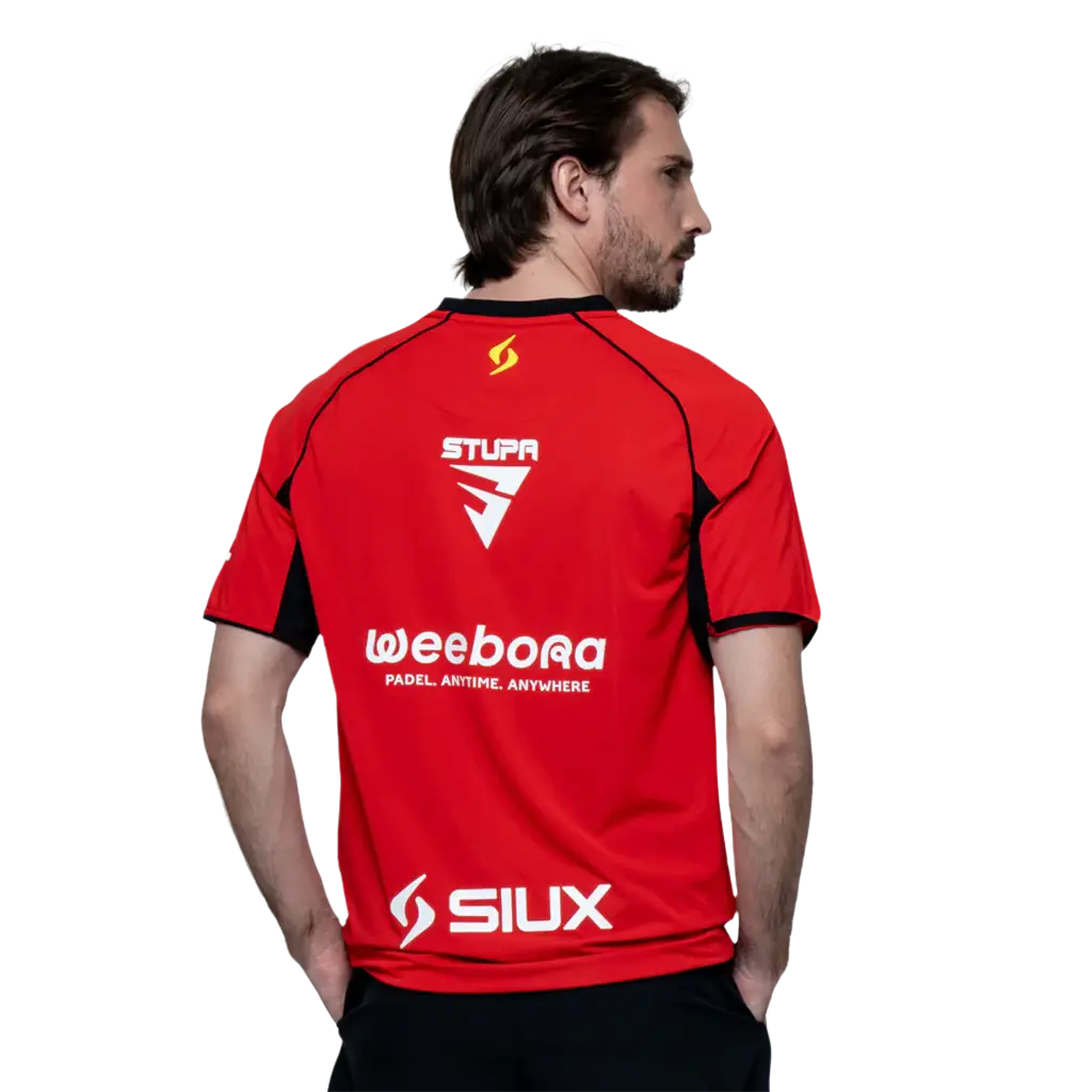 Camiseta Siux Electra X Stupa Rojo 2026 - Image 3