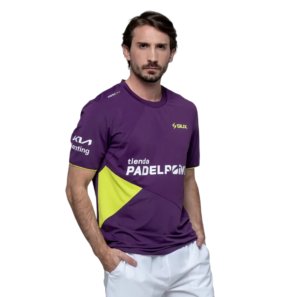 Camiseta Siux Fenix Leo Augsburger Morado 2026 - Image 2