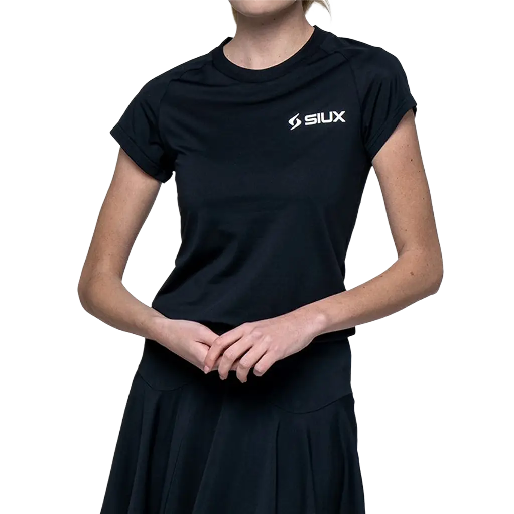 Camiseta Siux Match Mujer Negra