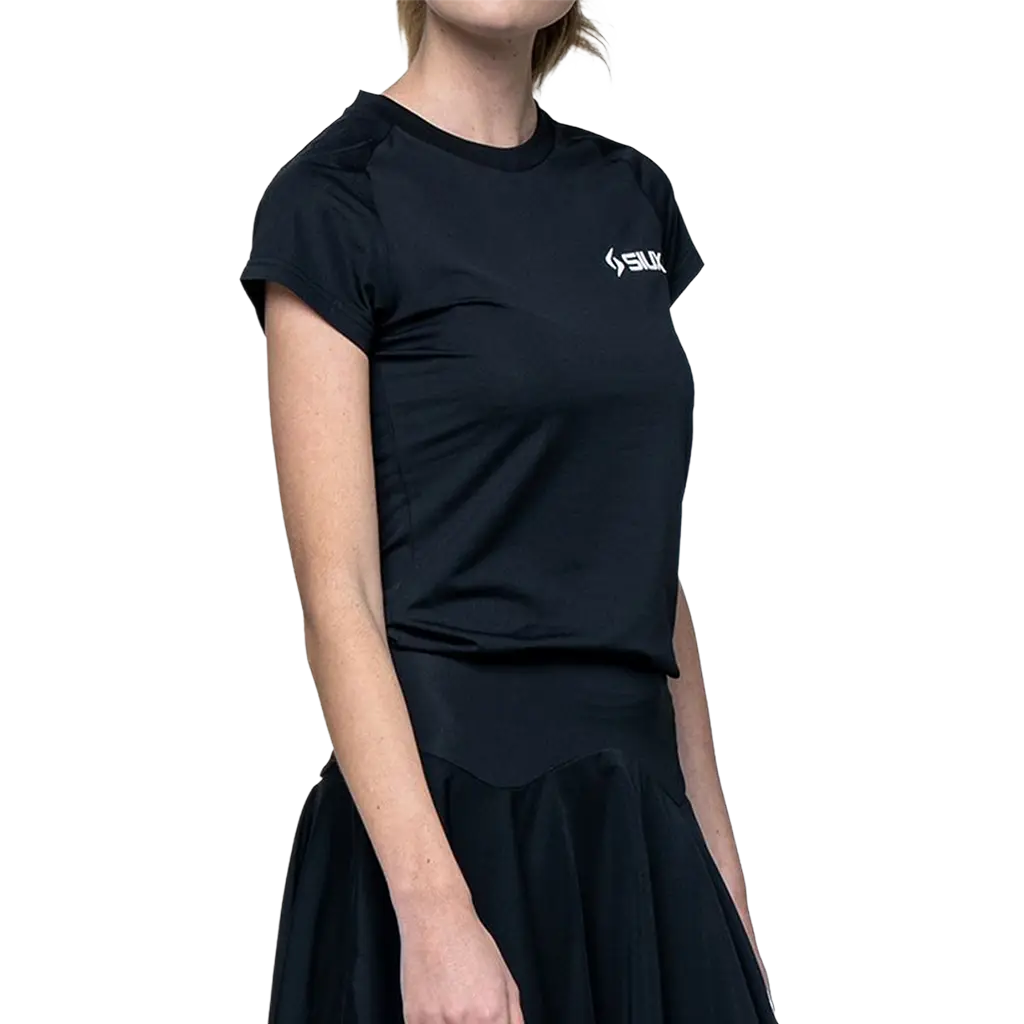 Camiseta Siux Match Mujer Negra - Image 2