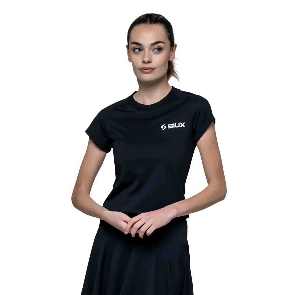Camiseta Siux Match Mujer Negro