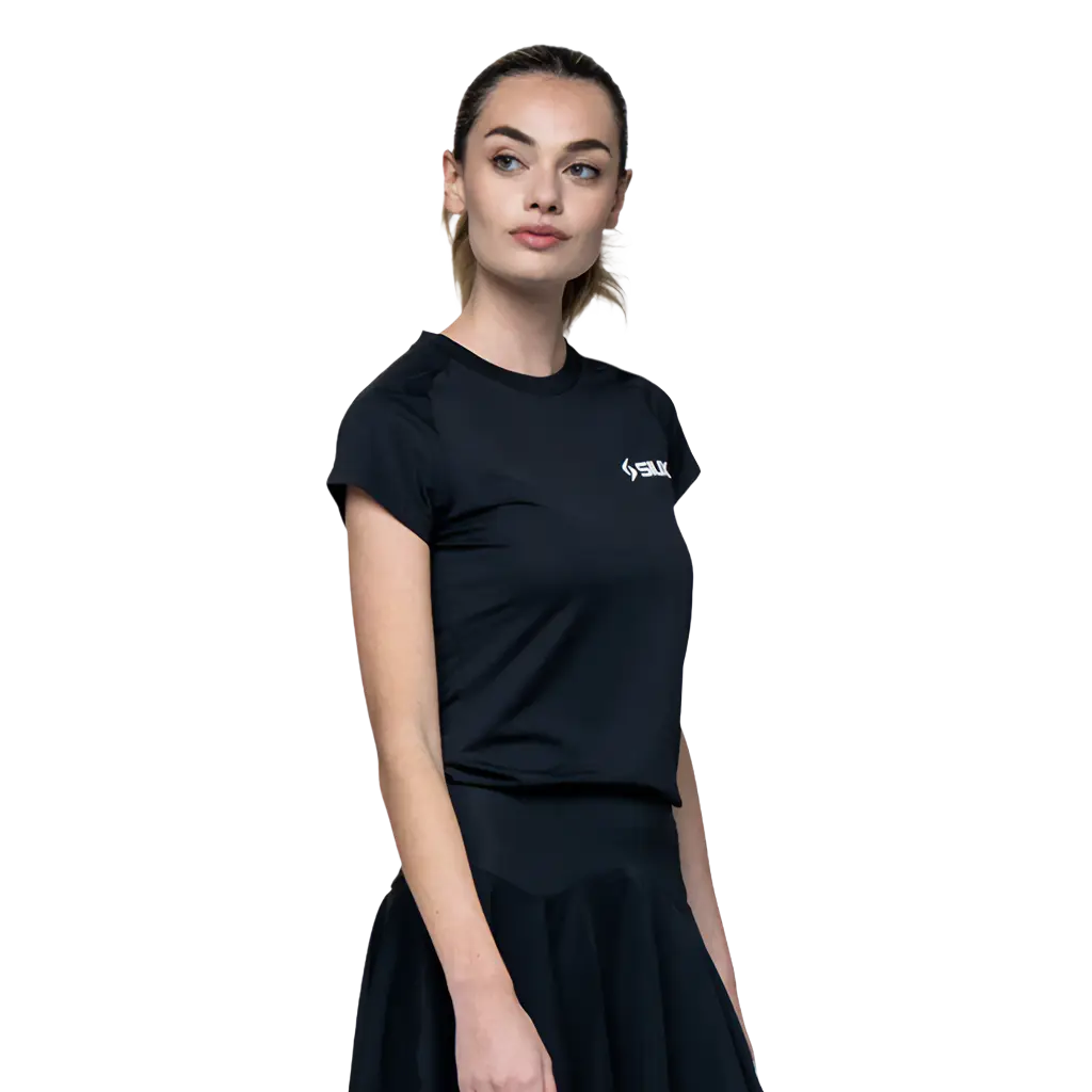 Camiseta Siux Match Mujer Negro - Image 3