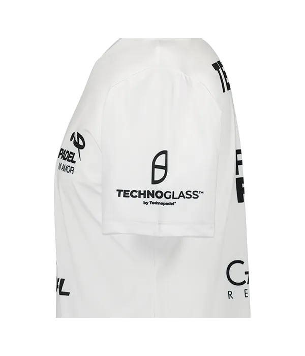 Camiseta Teo Zapata Padel Mi Amor Blanco 2025 - Image 4