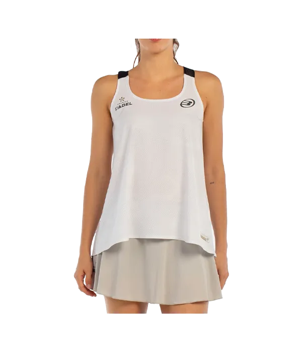 Camiseta Tirantes Bullpadel Agore Mujer Blanco - Image 2