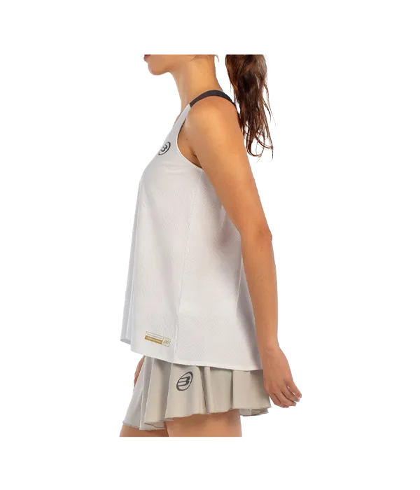 Camiseta Tirantes Bullpadel Agore Mujer Blanco - Image 3