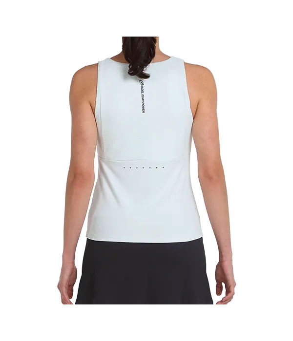 Camiseta Tirantes Bullpadel Porru Blanco - Image 3