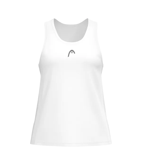 Camiseta Tirantes Head Club 25 Tech Mujer Blanco
