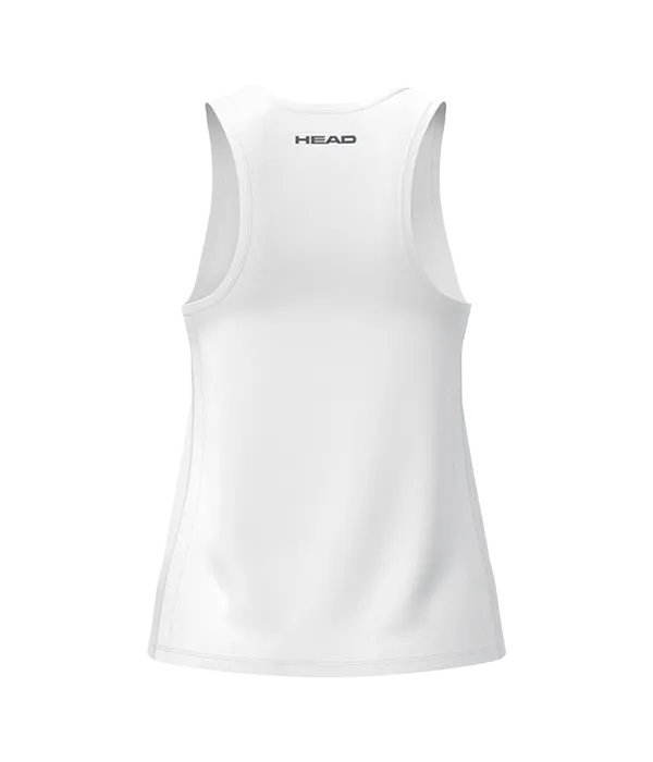 Camiseta Tirantes Head Club 25 Tech Mujer Blanco - Image 2