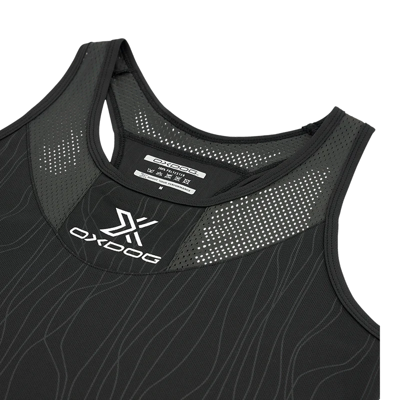 Camiseta Tirantes Oxdog Tiebreak Mujer Negro - Image 4
