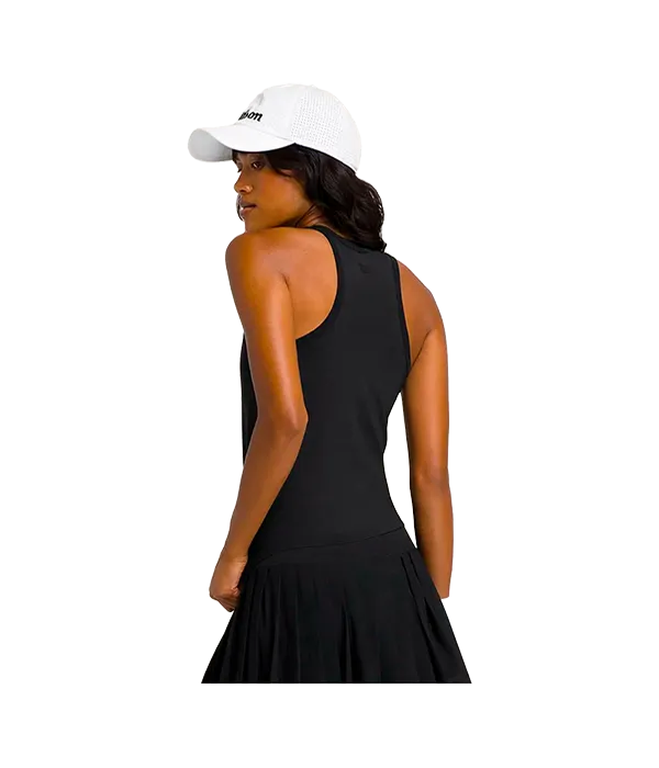 Camiseta Tirantes Wilson Fieldhouse Lite Mujer Negro - Image 3