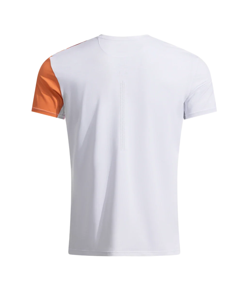 Camiseta Joma Smash White Orange 2026 - Image 2