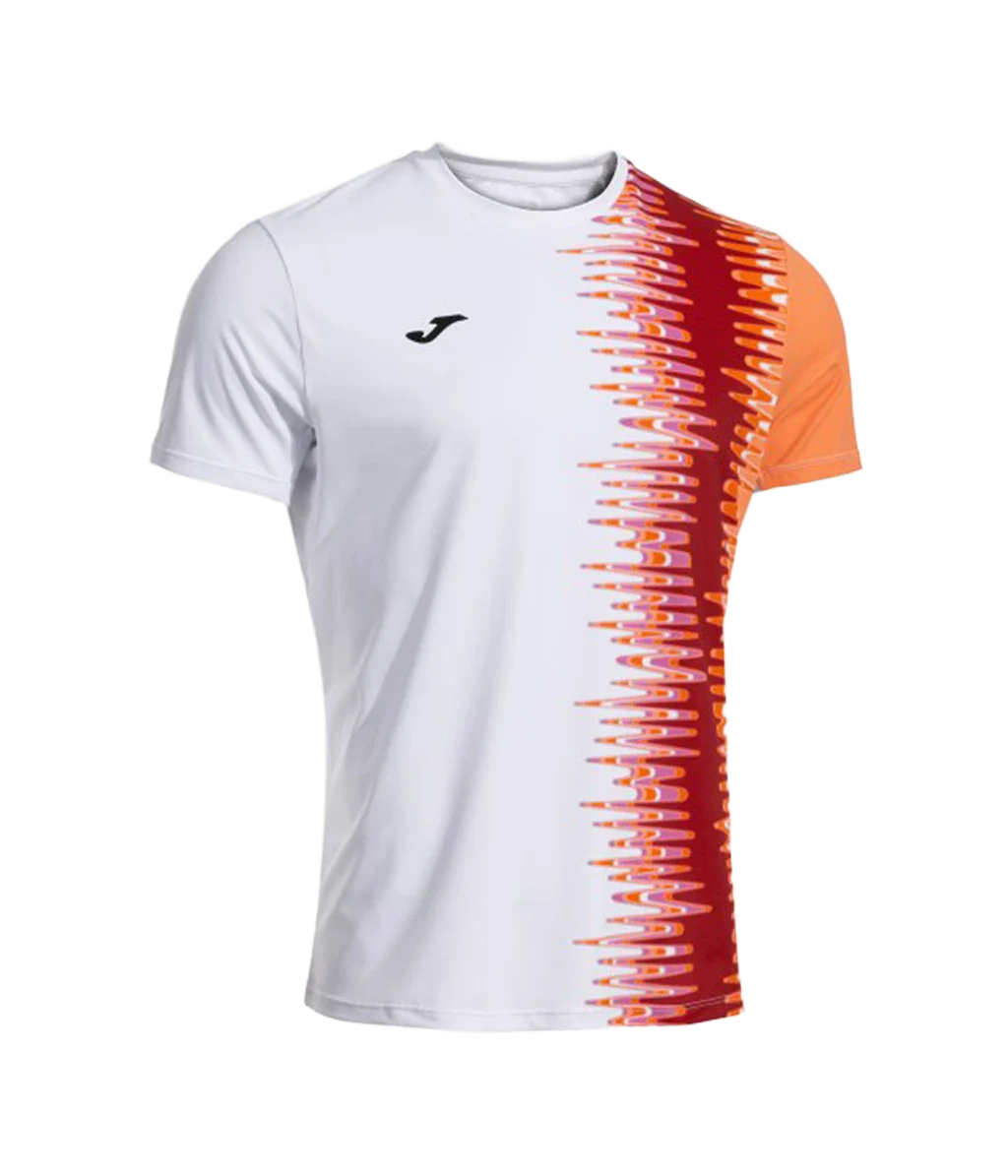 Camiseta Joma Smash White Orange 2026 - Image 3