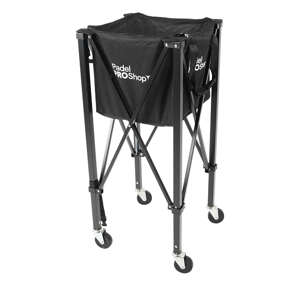 Carro de Bolas PadelPROShop Fabric Negro 2026