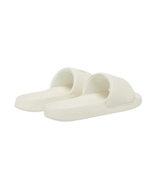 Chanclas Lacoste Serve Slide White 2025 - Image 5