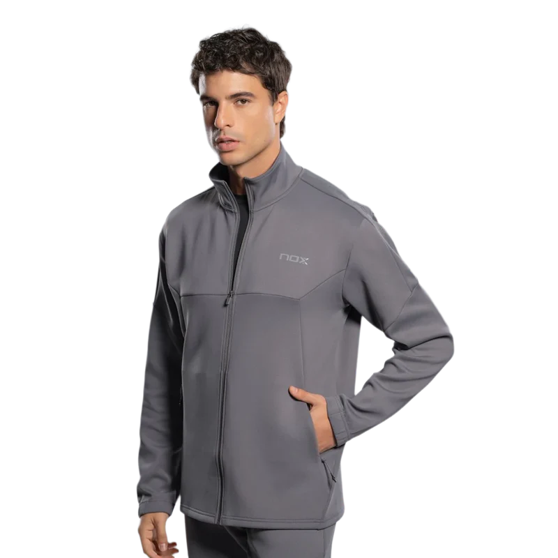 Chaqueta Nox Team Moon Grey Hombre 2026 - Image 2