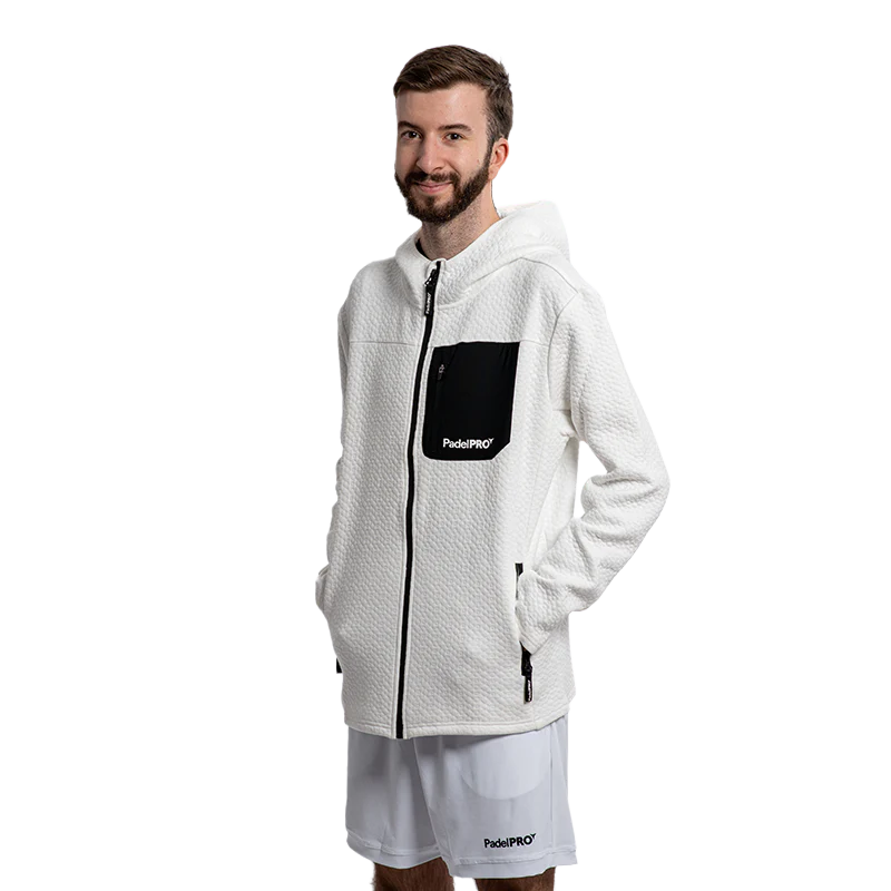 Chaqueta Pro PadelPRO Blanca - Image 3