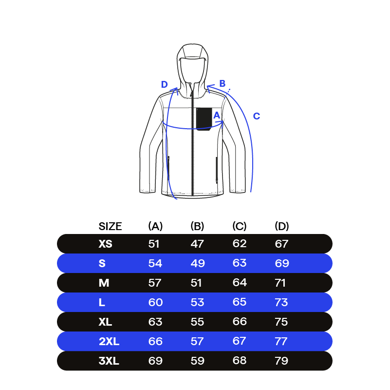 Chaqueta Pro PadelPRO Blanca - Image 8