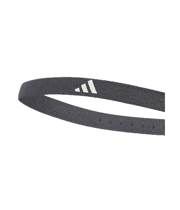 Cinta de Pelo Adidas 3 Colores Blanco/Gris/Negro - Image 3