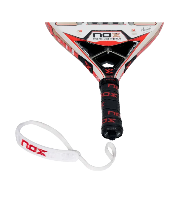 Cordón Nox Luxury Blanco/Rojo - Image 2