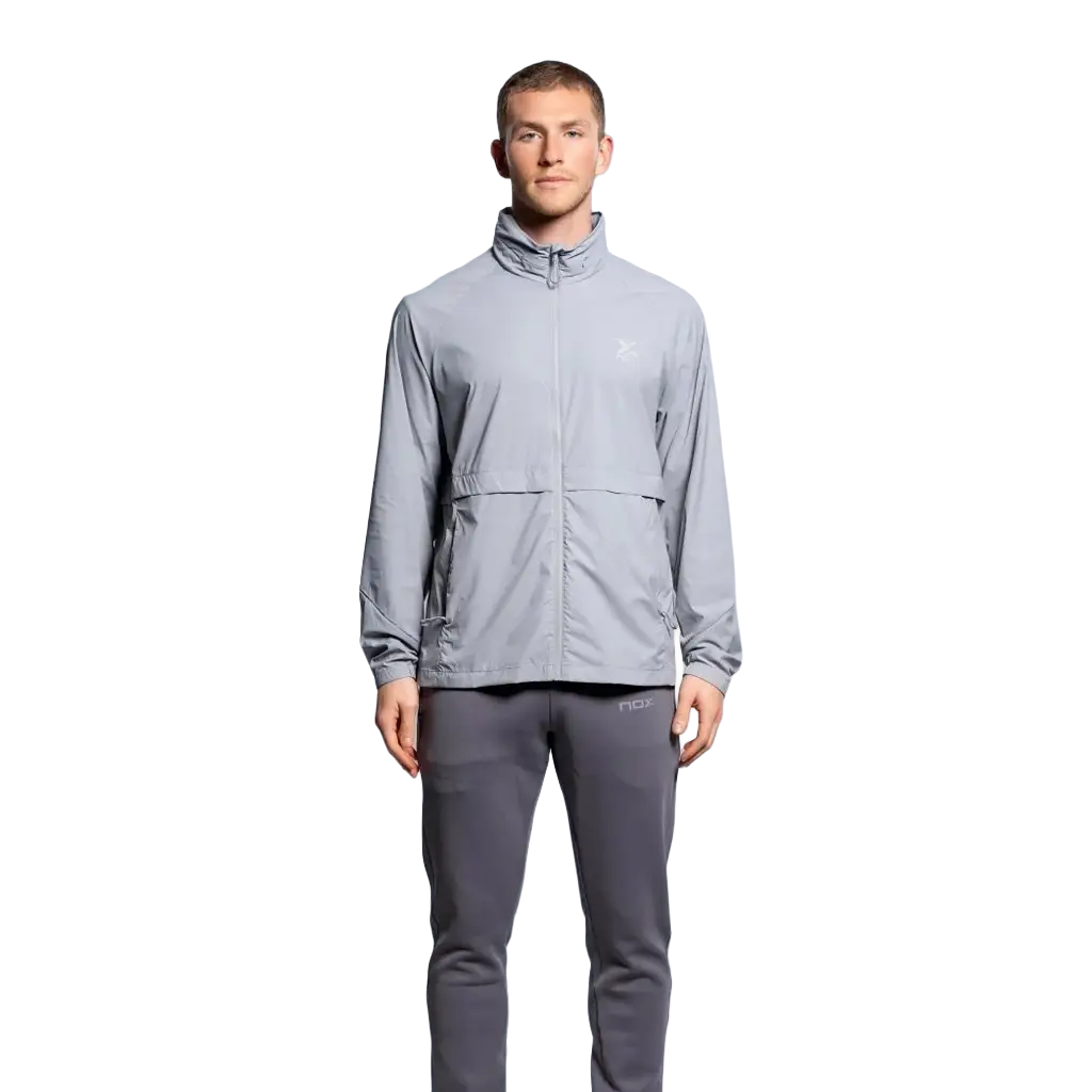 Cortavientos Nox Ligero Hombre Gris 2026 - Image 5