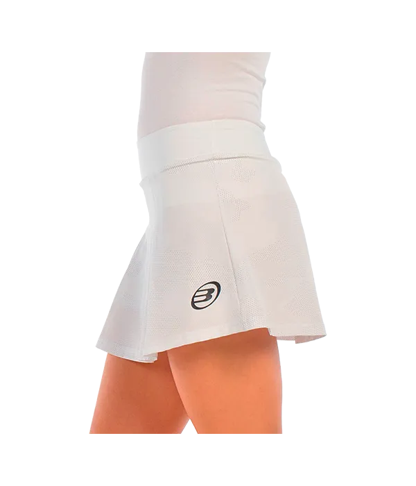 Falda Bullpadel Adoso Blanco 2025 Premier Padel - Image 4