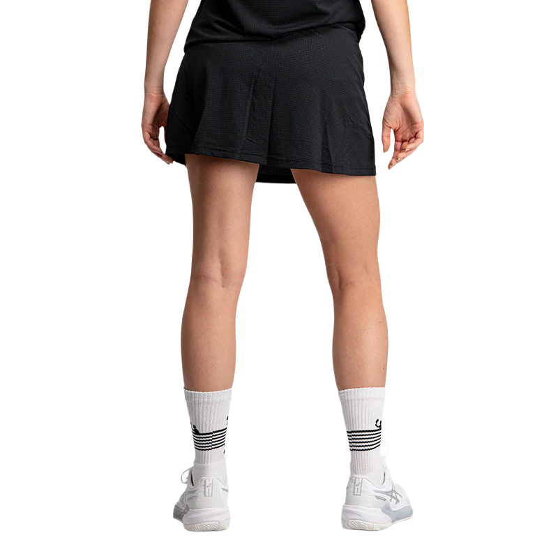 Falda Pro Basic Mujer PadelPRO Negra - Image 4