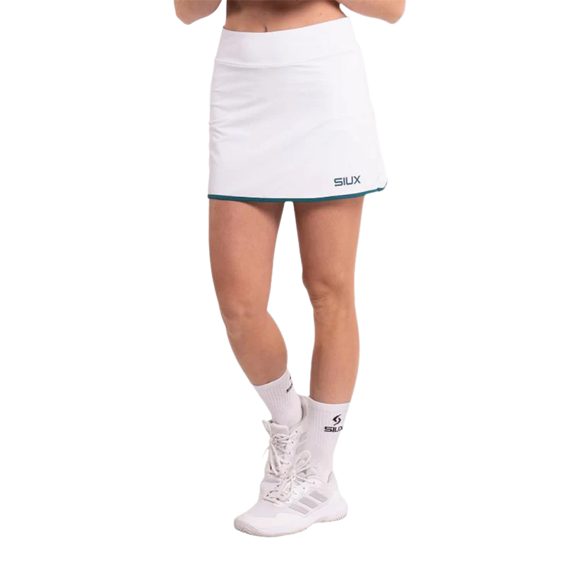 Falda Siux Silk Woman White 2026 - Image 3