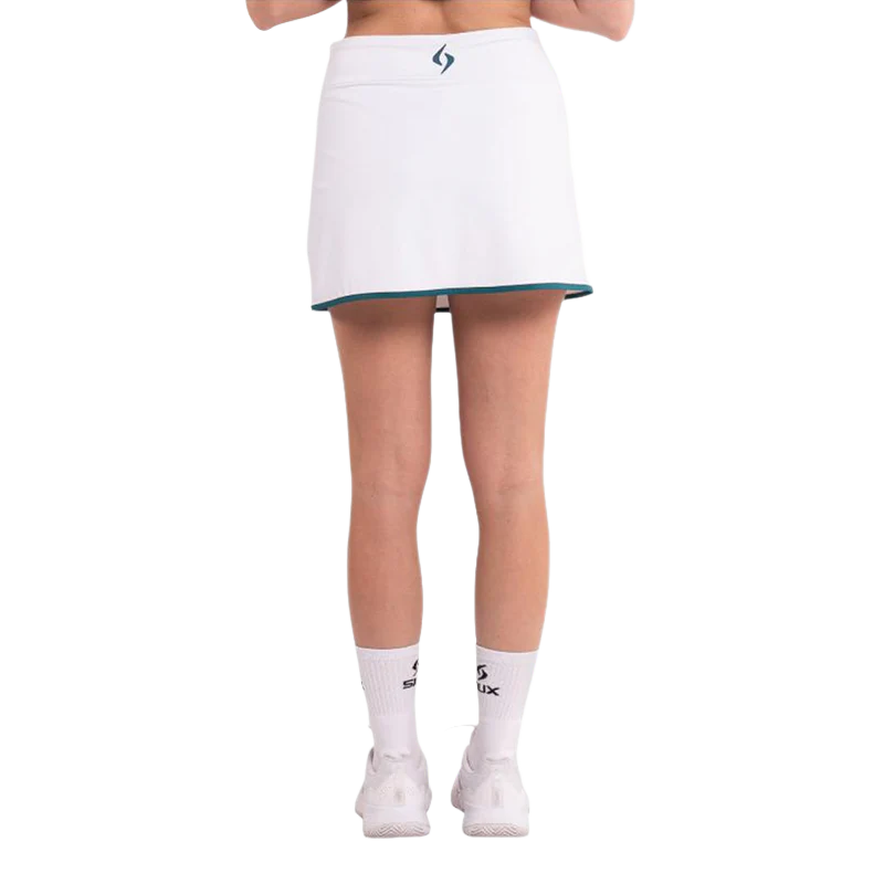 Falda Siux Silk Woman White 2026 - Image 4
