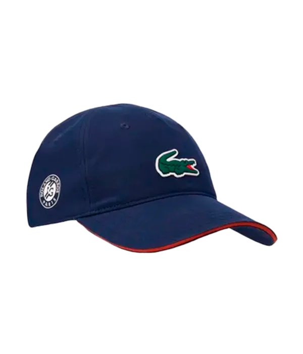Gorra Lacoste Roland Garros Paris Azul Oscuro