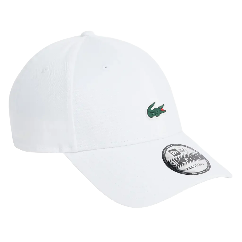 Gorra Lacoste X New Era Blanco 2026
