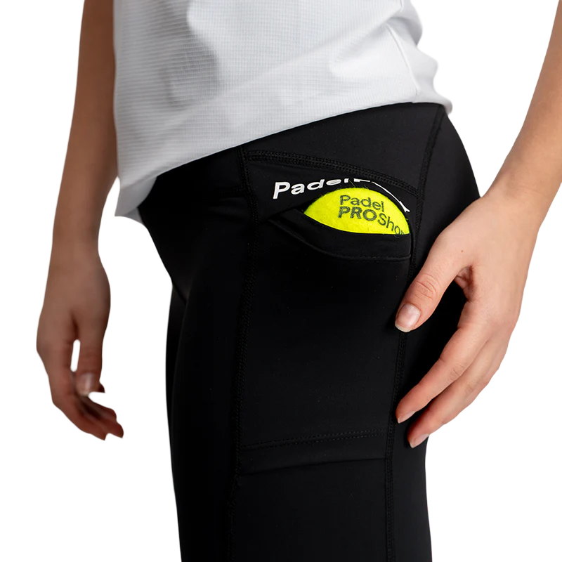 Legging Pro Elite Mujer PadelPRO Negro - Image 5