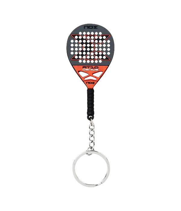 Llavero Nox AT10 Genius Gris/Rojo