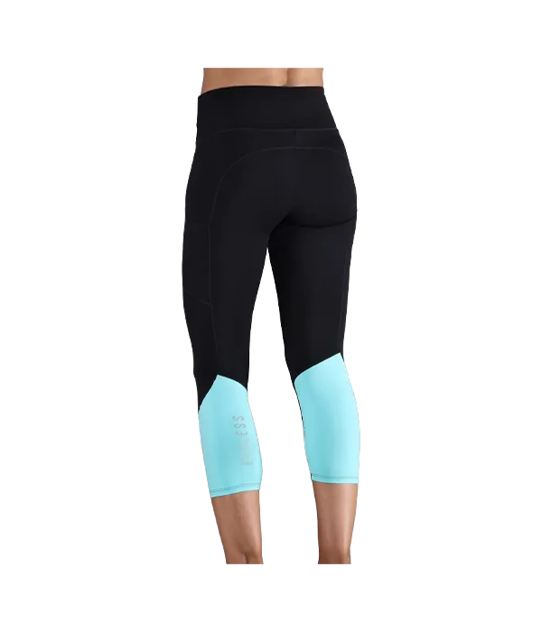 Mallas Endless Lift HW 7/8 Black/Aqua - Image 3